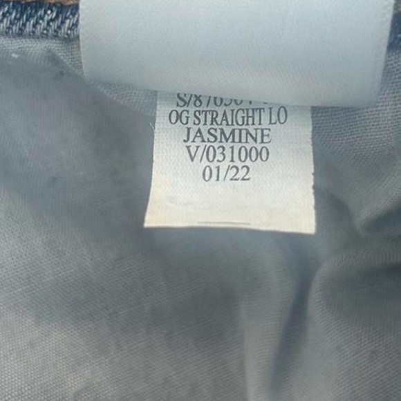 Old Navy High-Rise O.G. Loose Straight Jasmine Jeans Women’s Size 10 Denim - Picture 6 of 7
